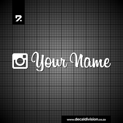 Instagram Username Sticker